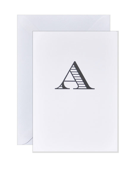 A - Alphabet Greeting Card