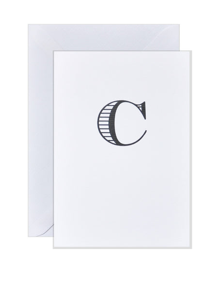 C - Alphabet Greeting Card