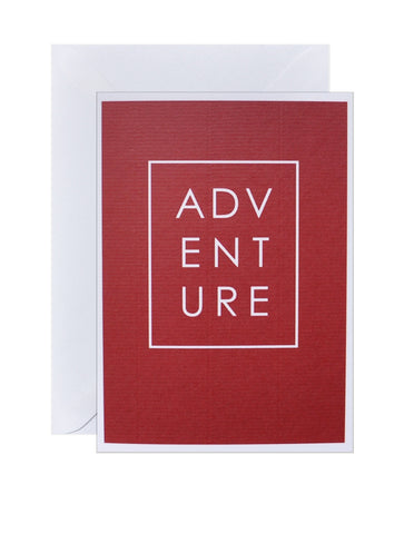 Adventure Solid - Greeting Card