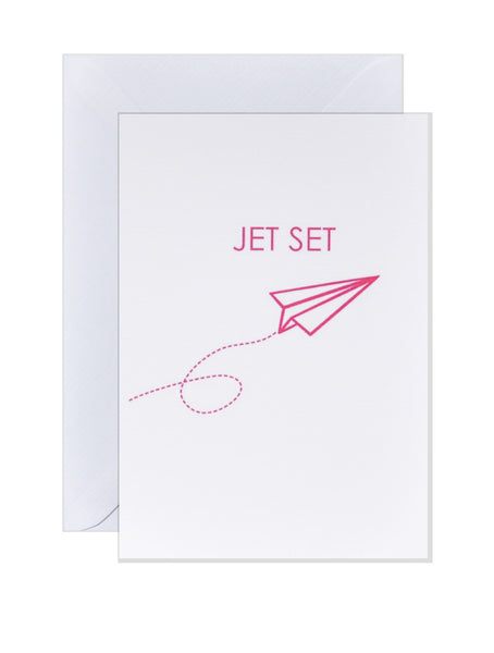 Jet Set - Greeting Card
