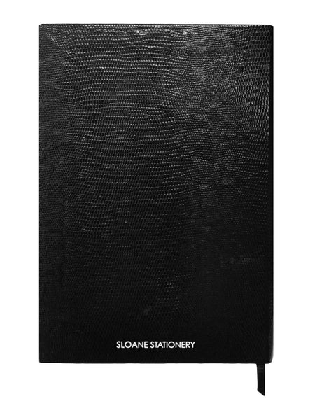 Contrast Monogram Notebook - Black