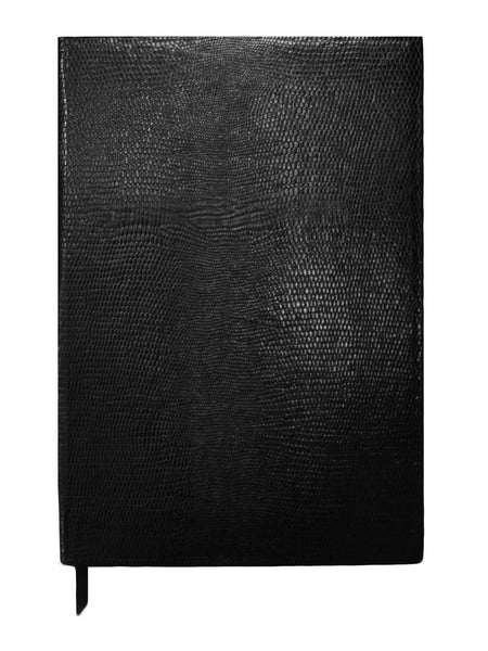 Monogrammed Notebook - Black