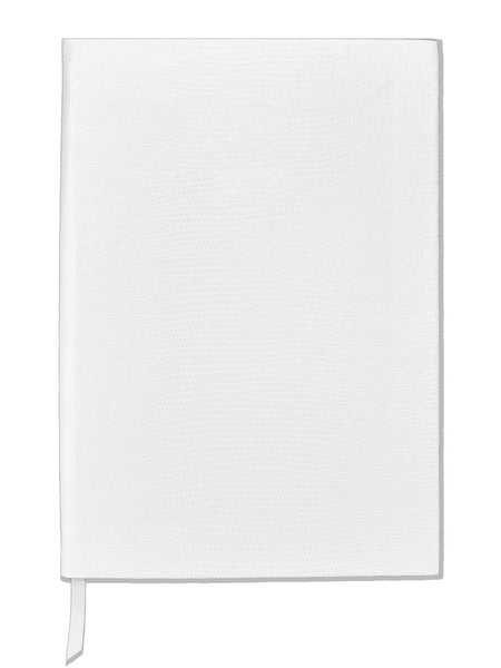 Contrast Monogram Notebook - White