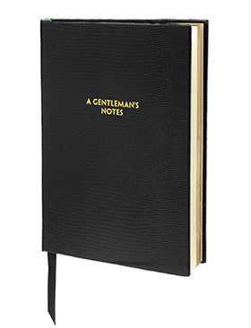 A GENTLEMAN'S NOTES - POCKET NOTEBOOK