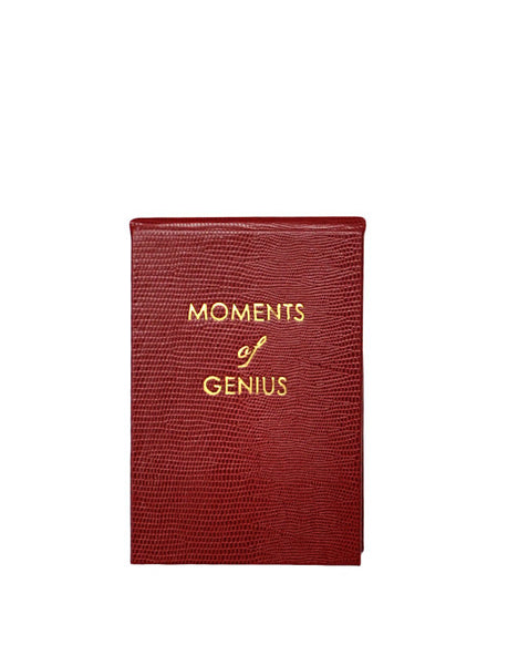 Moments of Genius Notepad - Red