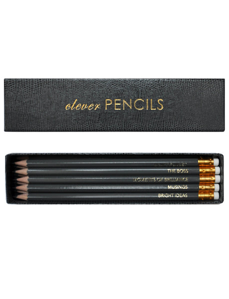 Clever Pencils - Grey Box of 10