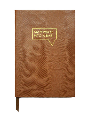 MAN WALKS INTO A BAR - NOTEBOOK