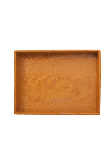 Desk Tray - Cognac Medium