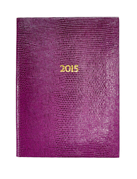 2015 CLUTCH DIARY - PLUM