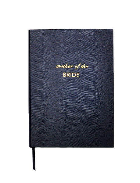 Mother of the Bride Notebook Navy