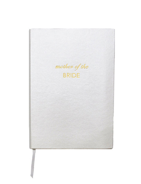 Mother of the Bride Notebook White