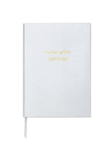 Mother of the Groom Notebook White