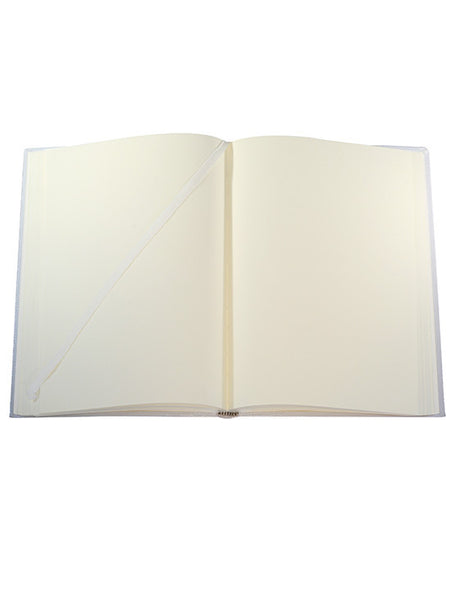 Contrast Monogram Notebook - White